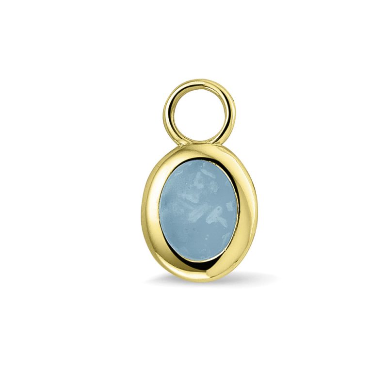 Plain Oval Ear Pendants