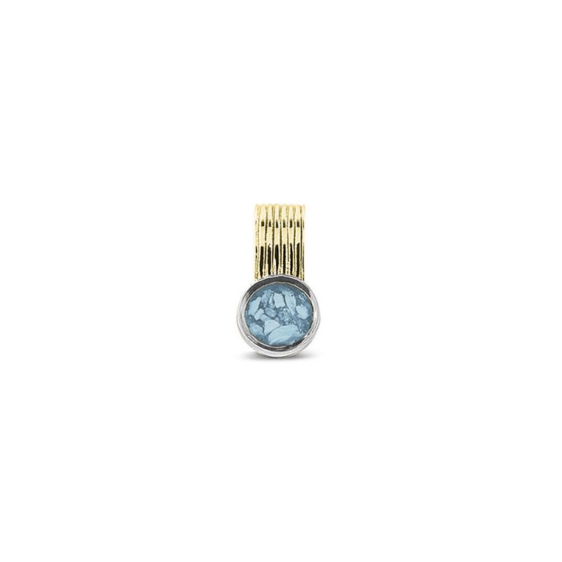 Vertical Wrinkle Mini Pendant