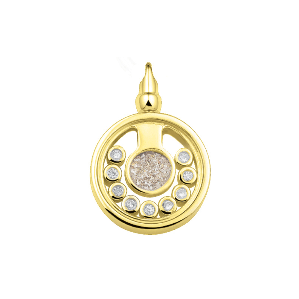 Glass Multi Gem Pendant