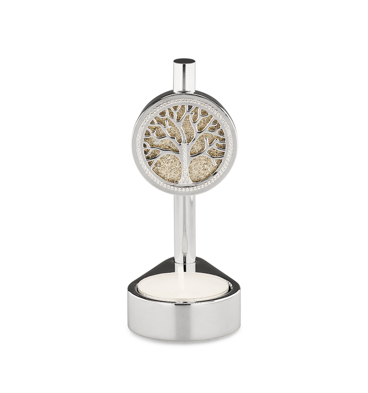 Candle urn with tree of life