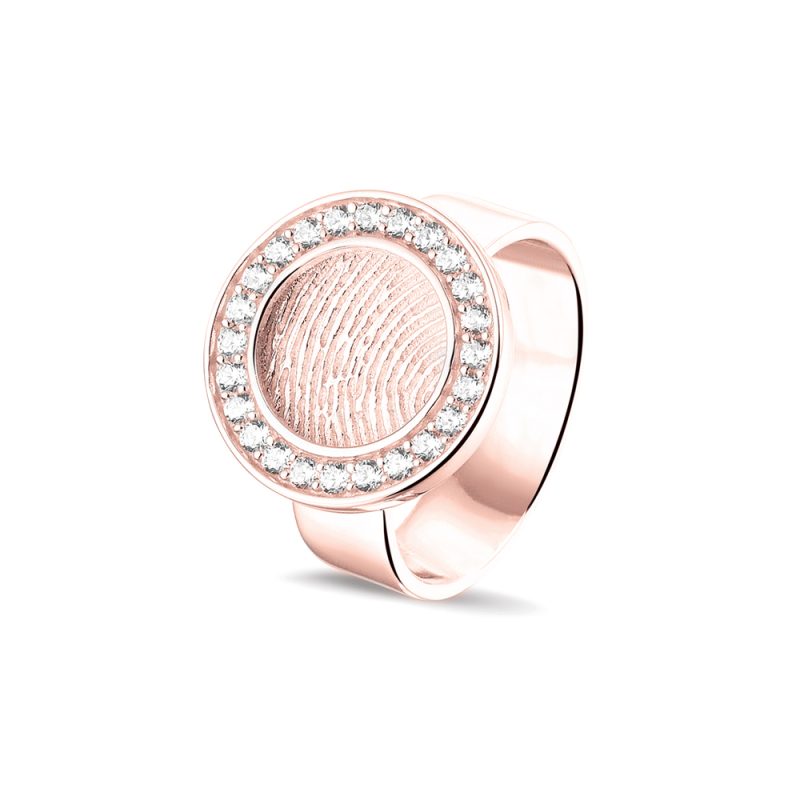 Fingerprint Disk Ring - Afbeelding 3