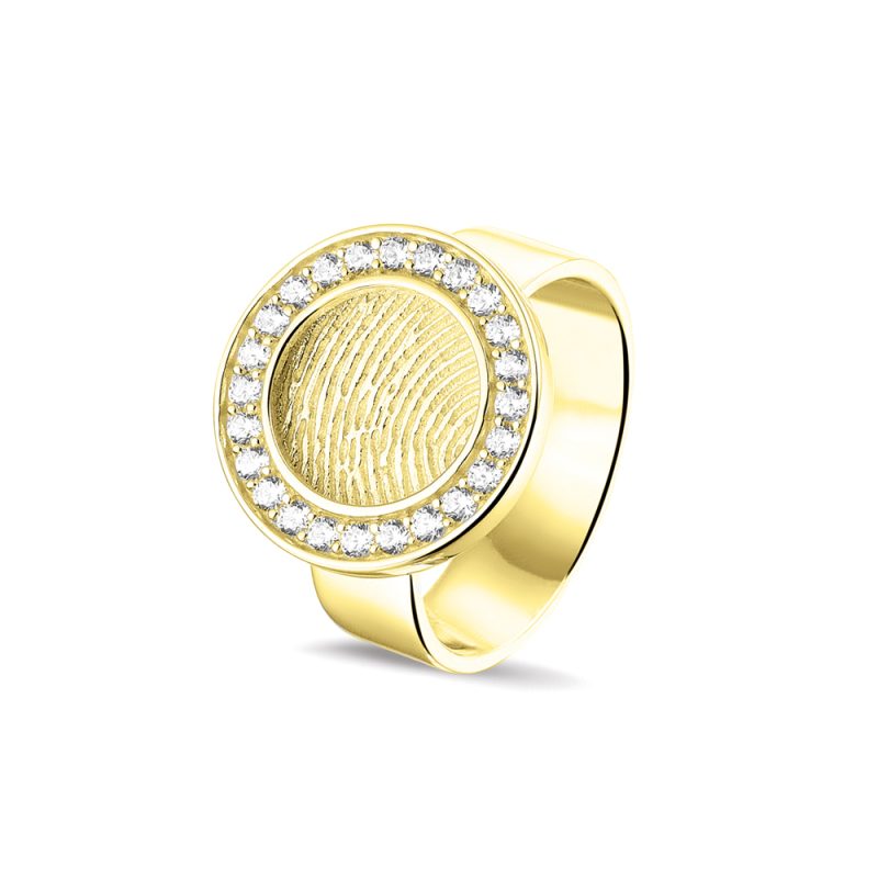 Fingerprint Disk Ring