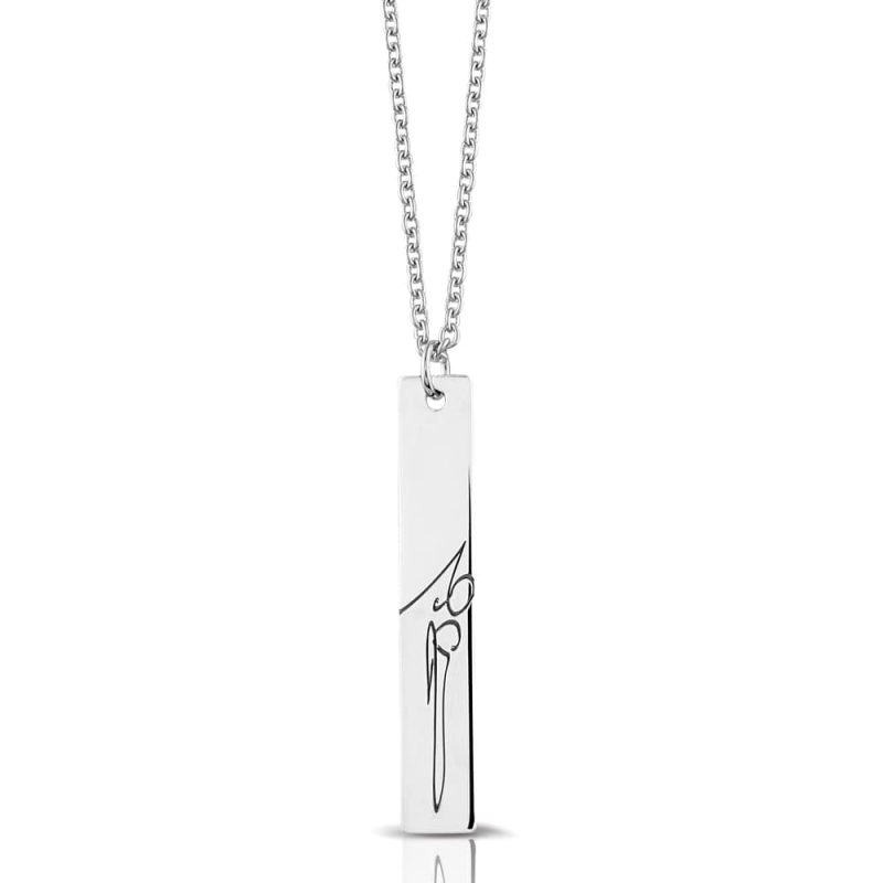 Vertical Bar Necklace - Afbeelding 2