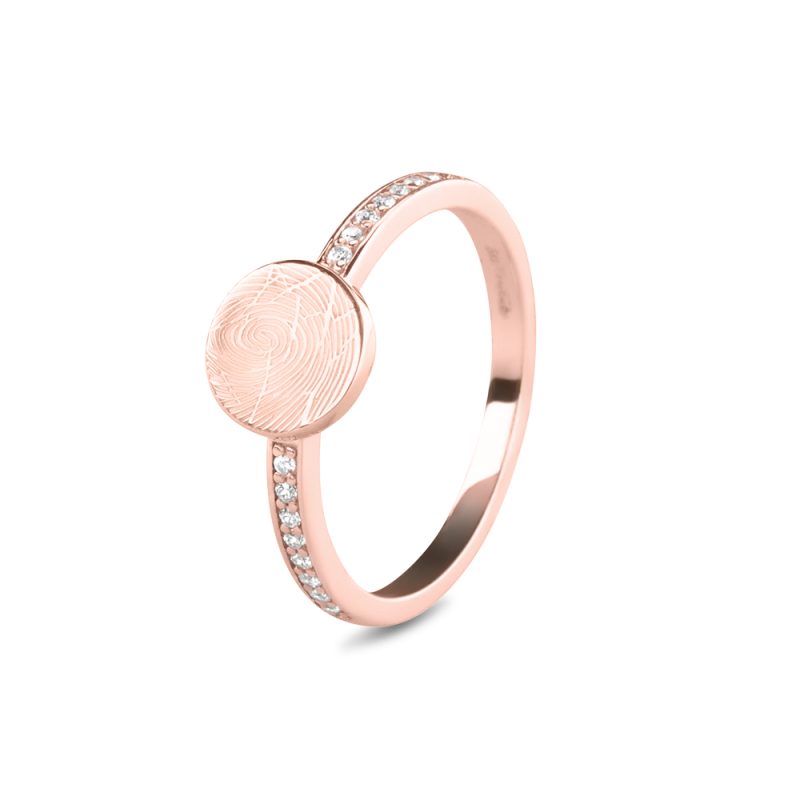 Gem Signet Disk Ring - Afbeelding 3