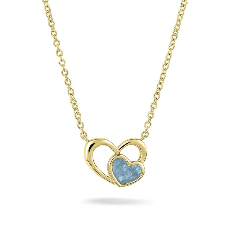 Double Heart Necklace