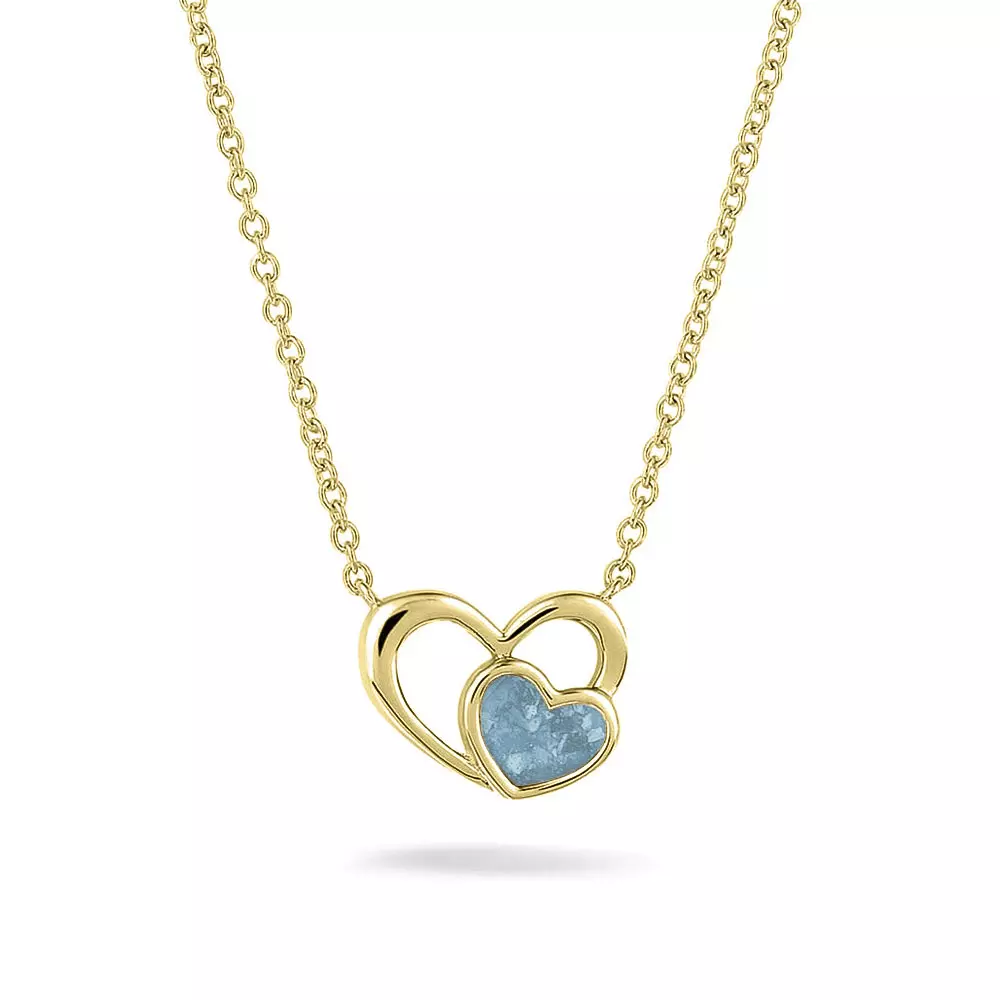Double Heart Necklace