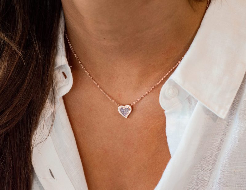 Heart Gem Necklace - Afbeelding 2