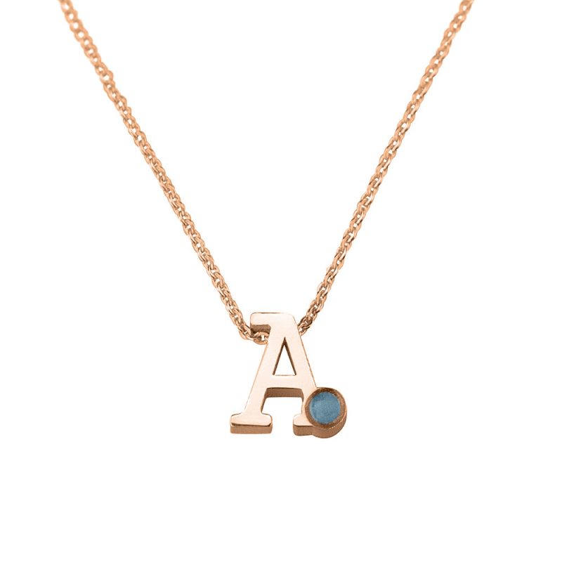 See You Initial Necklace - Afbeelding 3
