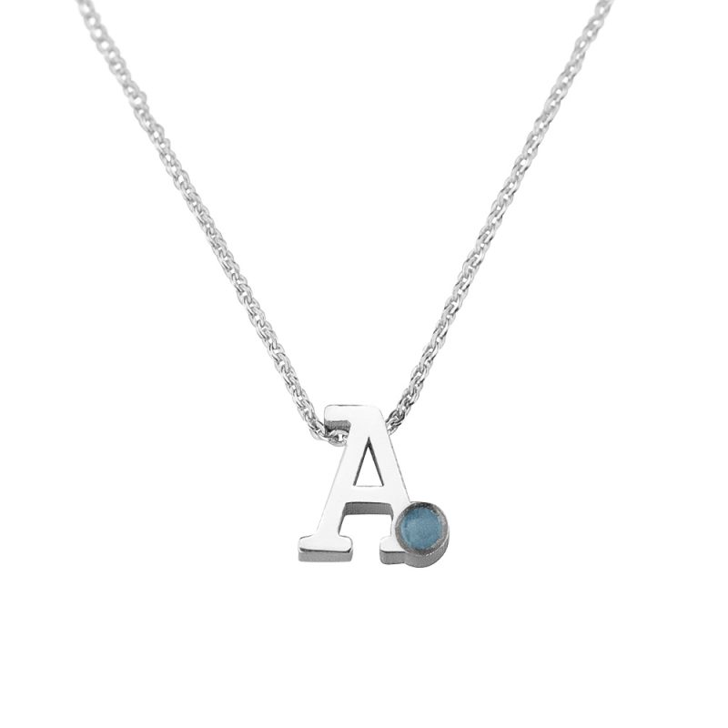 See You Initial Necklace - Afbeelding 2