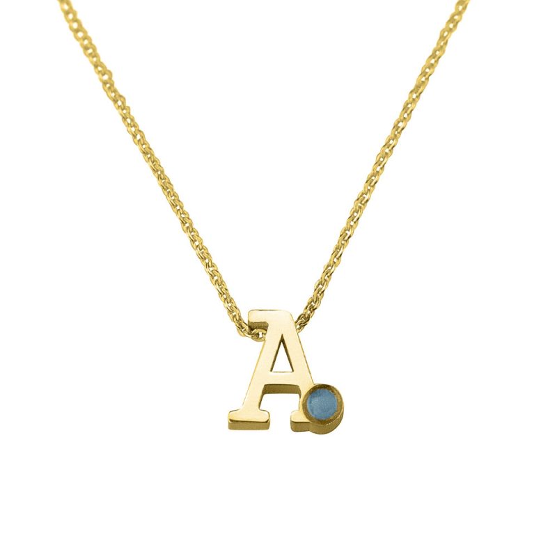 See You Initial Necklace
