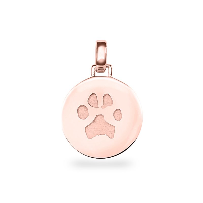 Paw Print Round Pendant - Afbeelding 3