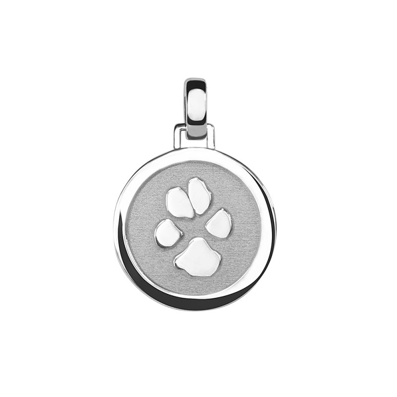 Paw Print Round Pendant - Afbeelding 2