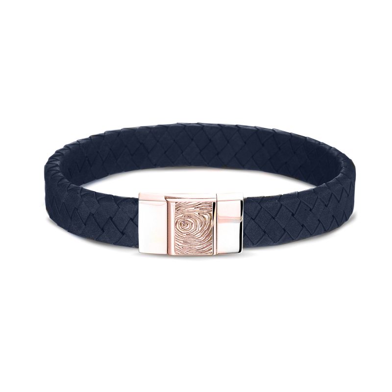 Leather Fingerprint Bracelet - Afbeelding 6