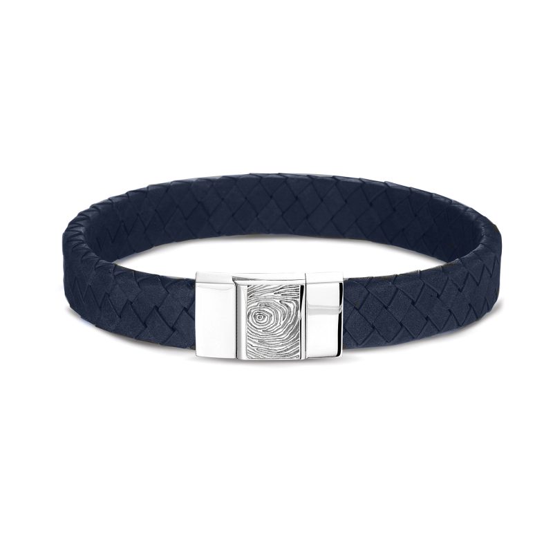 Leather Fingerprint Bracelet - Afbeelding 5