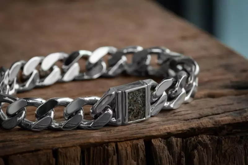 Chain Fingerprint Bracelet - Afbeelding 2