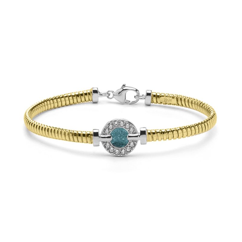 Plated Gem Bracelet