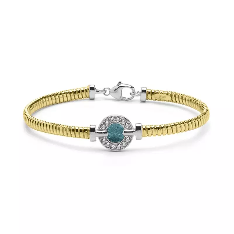 Plated Gem Bracelet