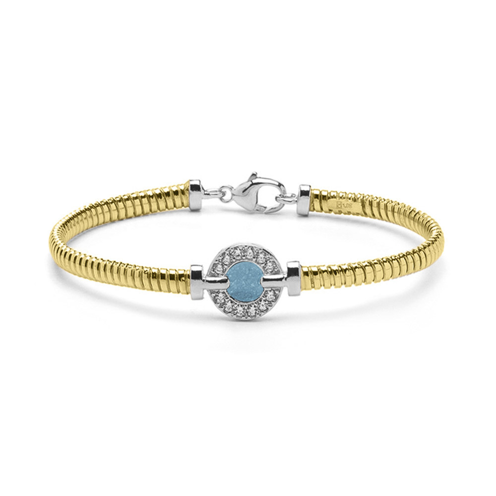 Plated Gem Bracelet
