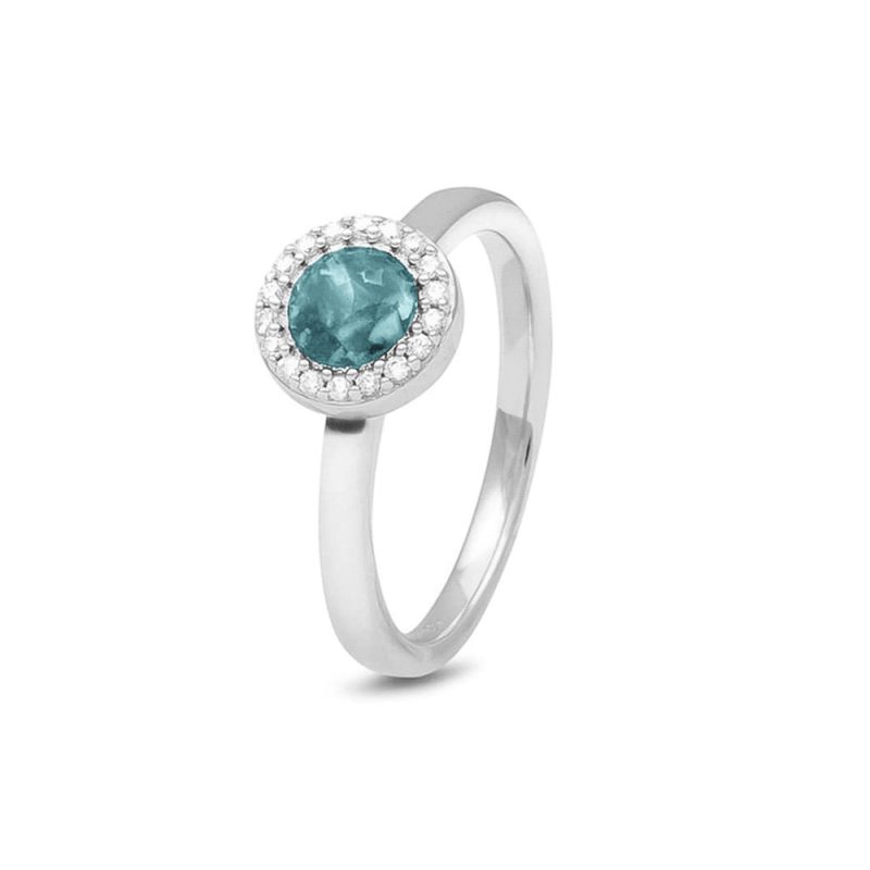 Stackable Gem Head Ring - Afbeelding 2