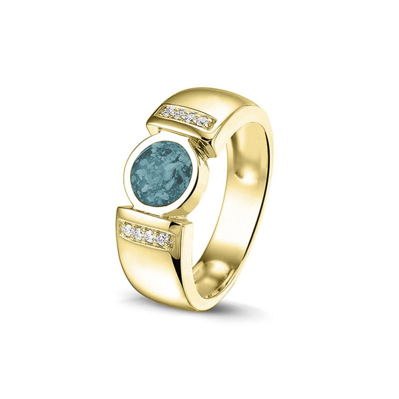 Modern Gem Ring