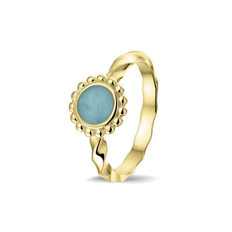 Twisted Band Bubble Ring Round
