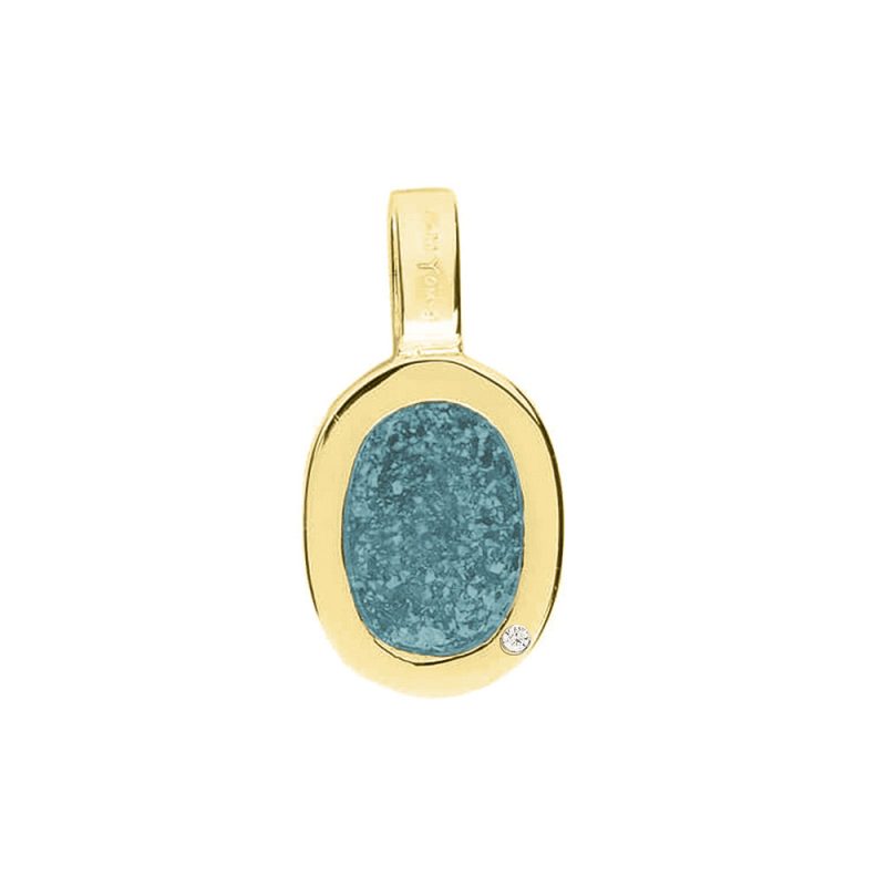 Plain Oval Pendant