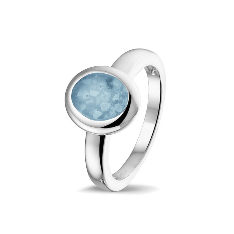 Oval Head Polished Ring - Afbeelding 2