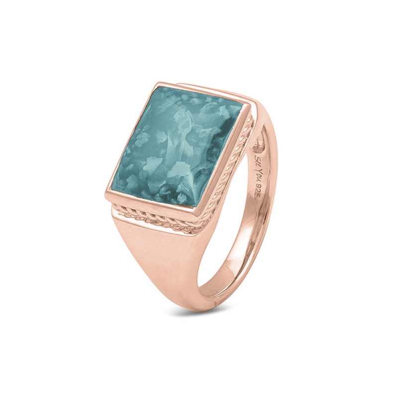 Twisted Rectangular Ring - Afbeelding 3