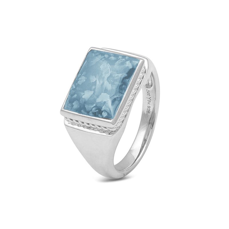 Twisted Rectangular Ring - Afbeelding 2