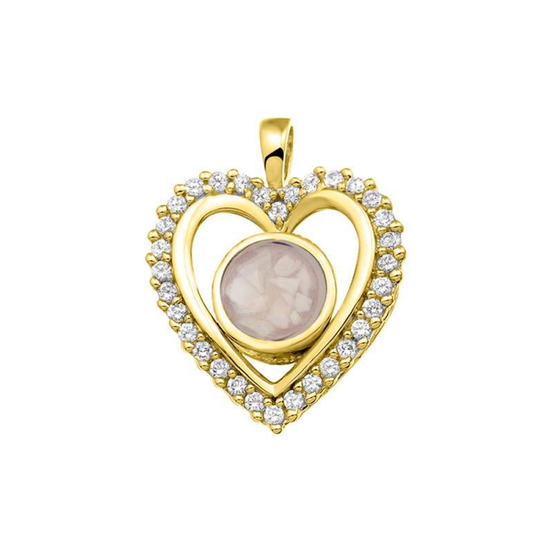 Classic Gem Heart Pendant