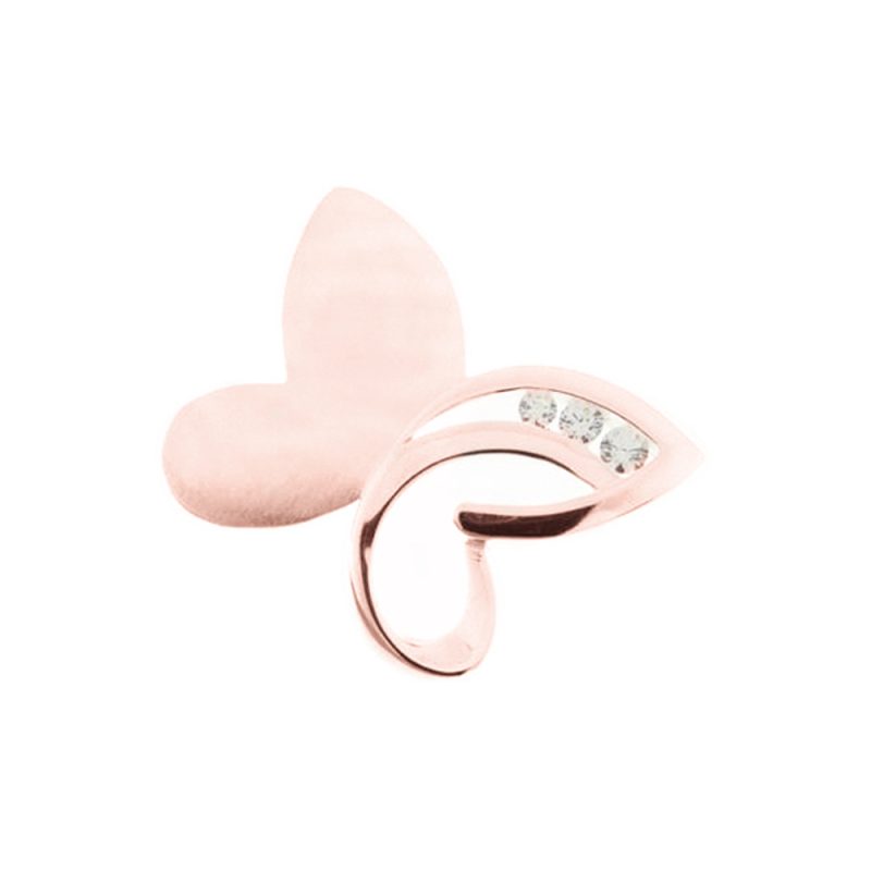 Matt/Polished Butterfly Pendant - Afbeelding 3