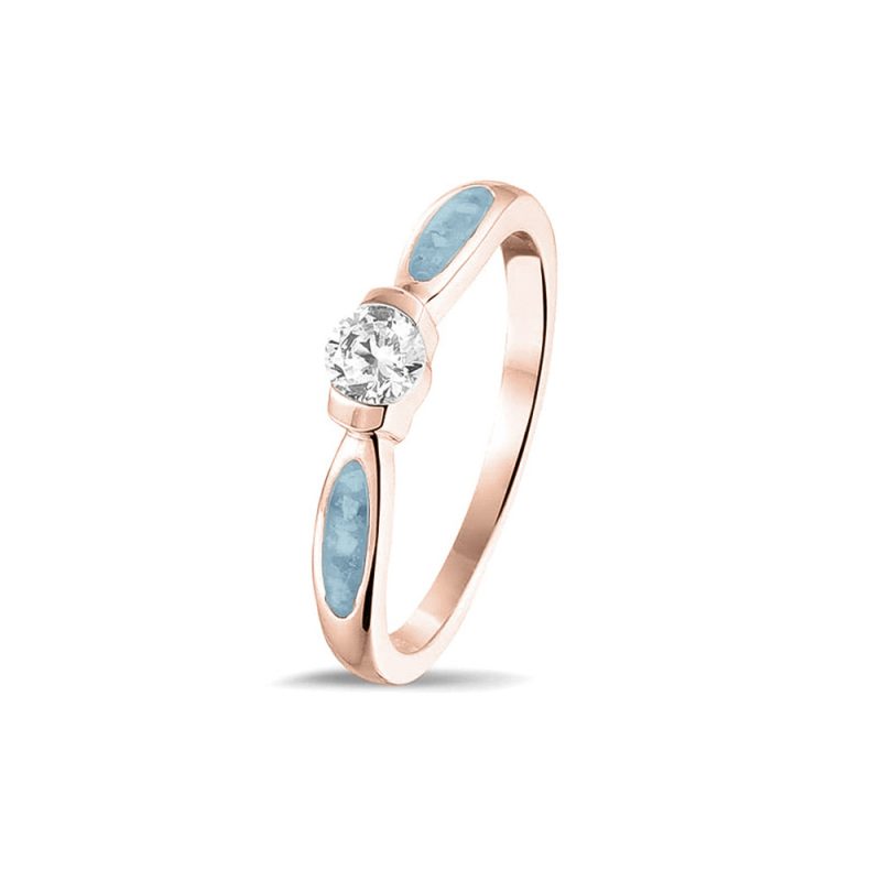 Solitair ring with two compartments - Afbeelding 4