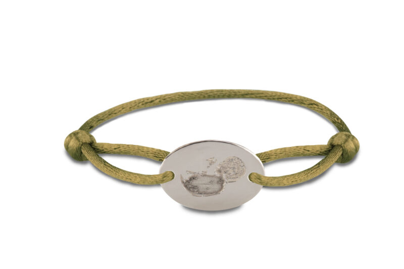 Satin Cord Oval Engraving Disk - Afbeelding 4