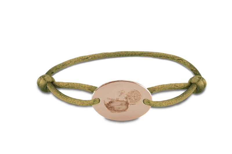 Satin Cord Oval Engraving Disk - Afbeelding 5
