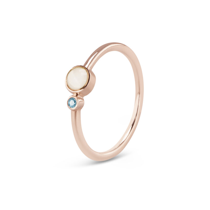 Single Band Birthstone Ring - Afbeelding 4