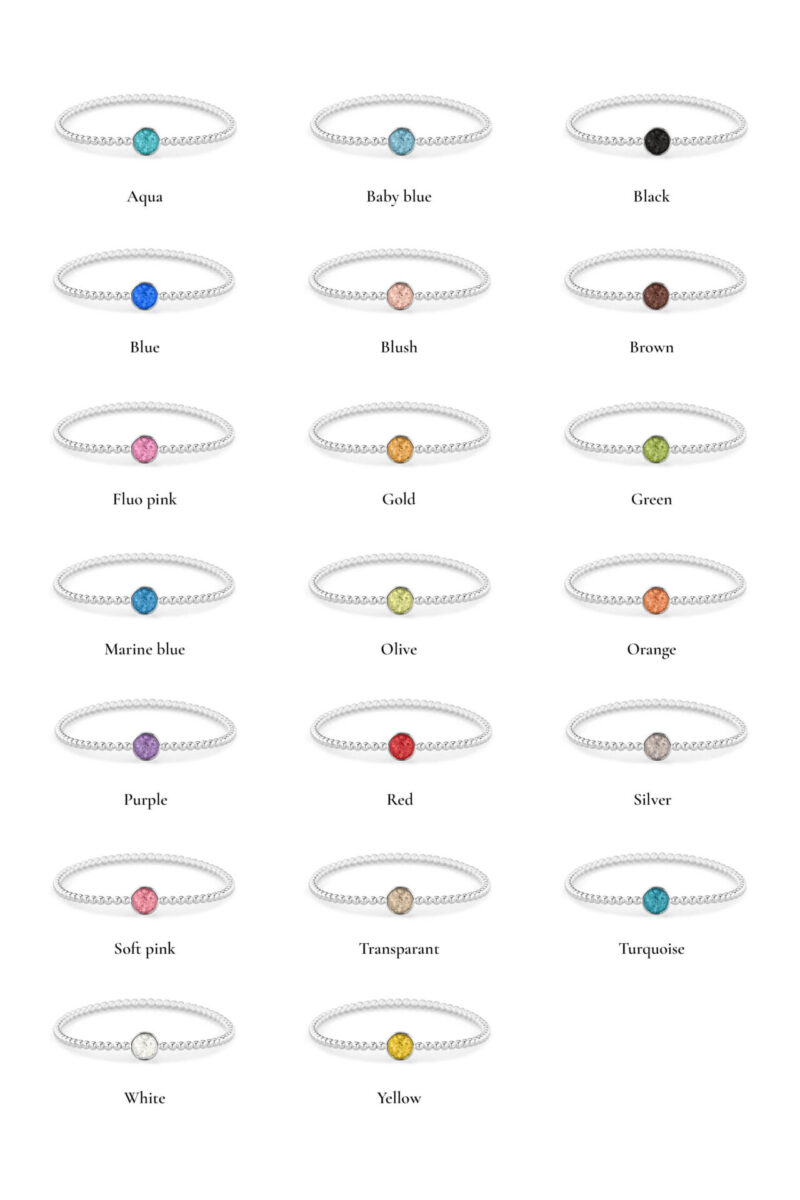 Plain Round Bubble Bracelet - Afbeelding 3