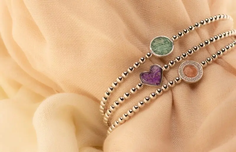 Round Gem Bubble Bracelet - Afbeelding 5