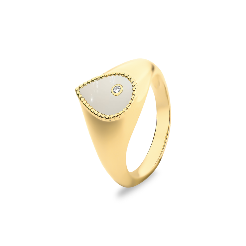 Tear Ring Diamond
