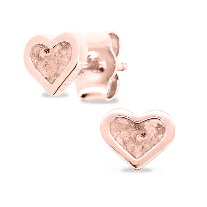 Heart ear studs - Afbeelding 3