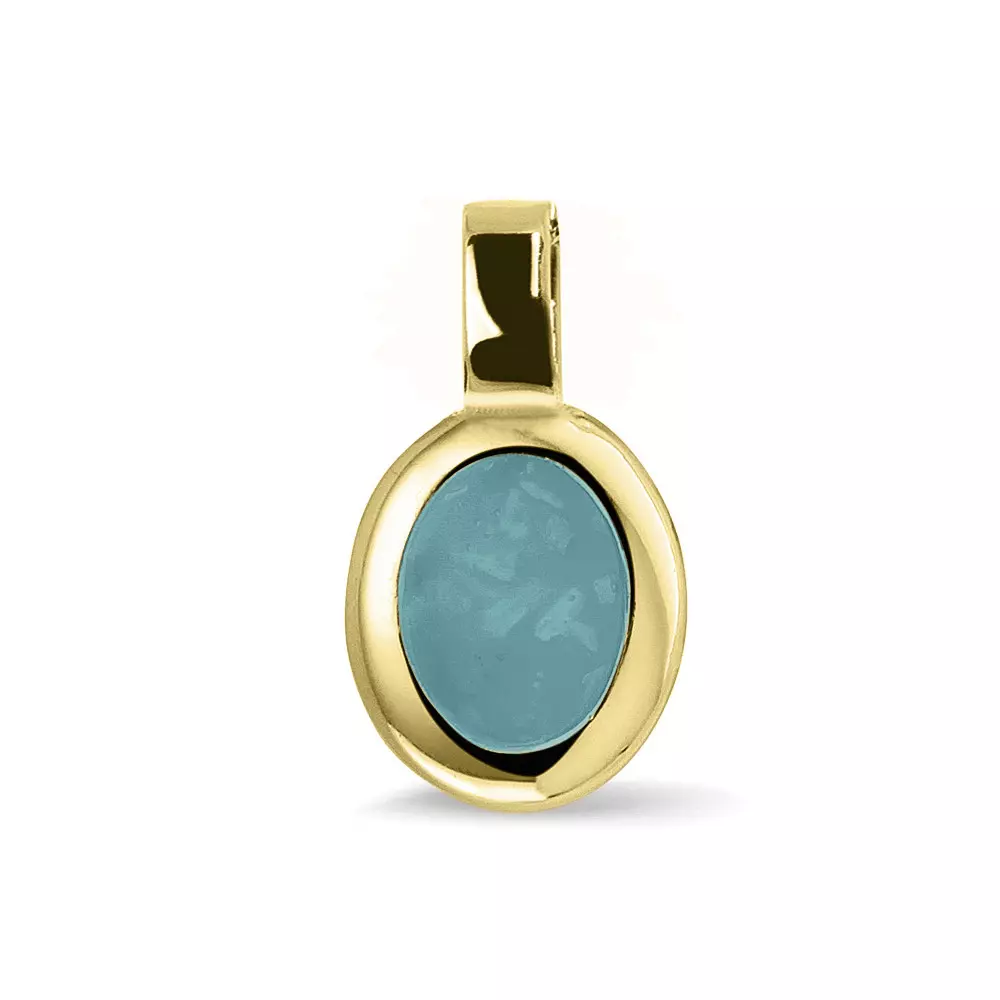 Plain Oval Pendant
