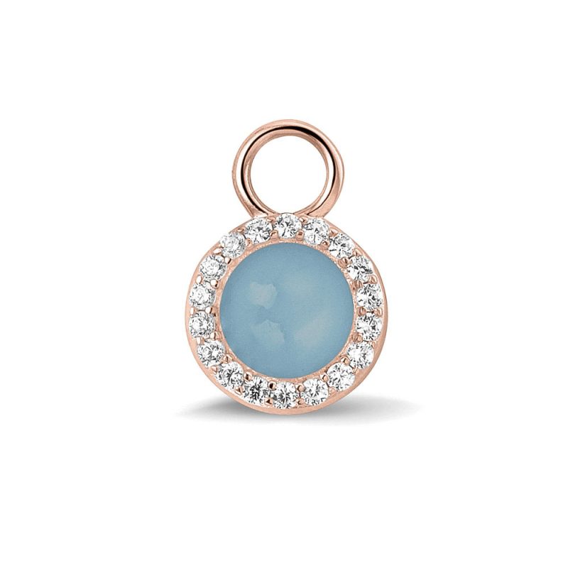 Gem Round Ear Pendants - Image 3