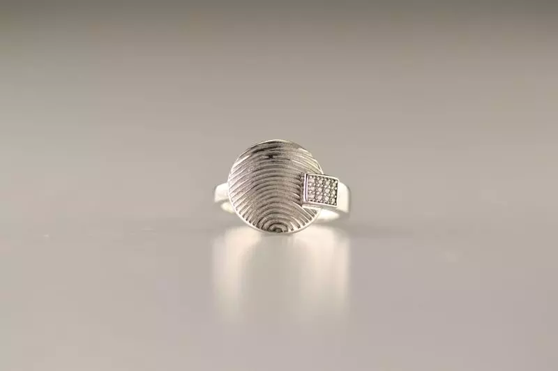 Disk Fingerprint Ring - Image 3