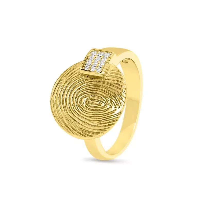 Disk Fingerprint Ring