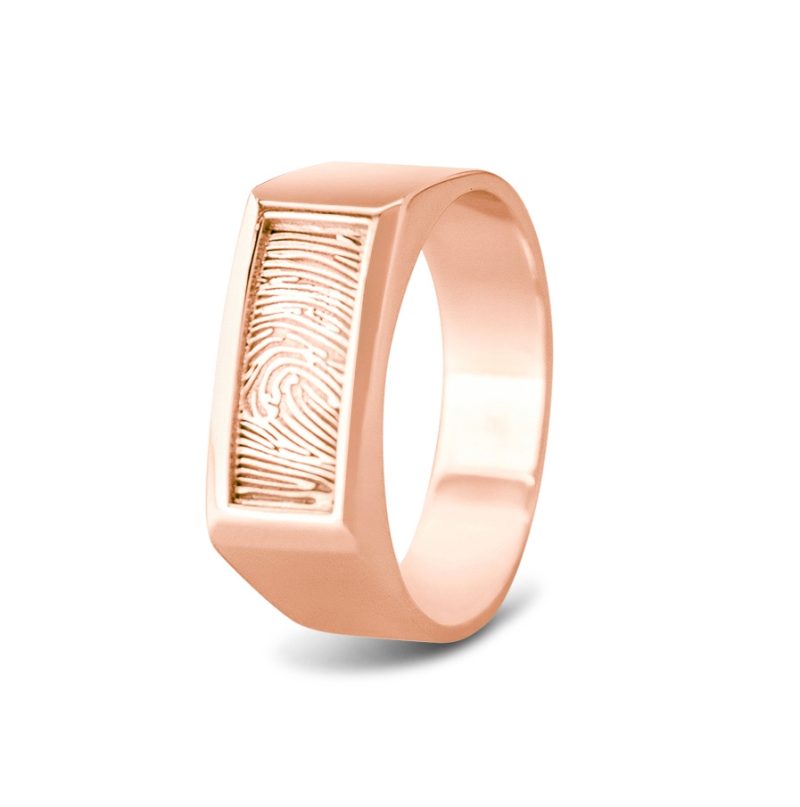 Unisex Fingerprint Ring - Image 3