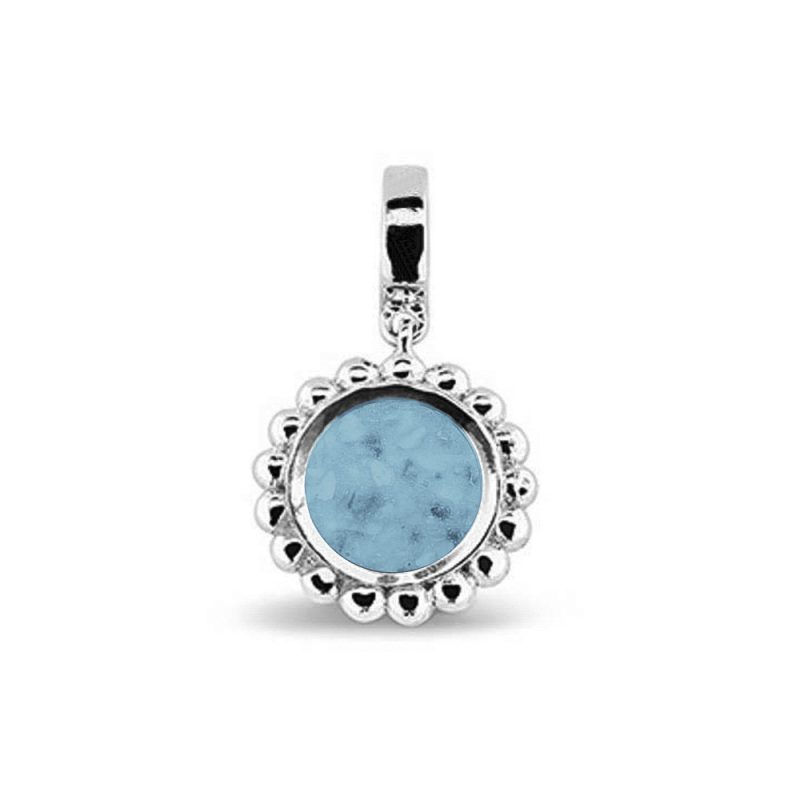 Round Bubble Pendant Charm - Image 2
