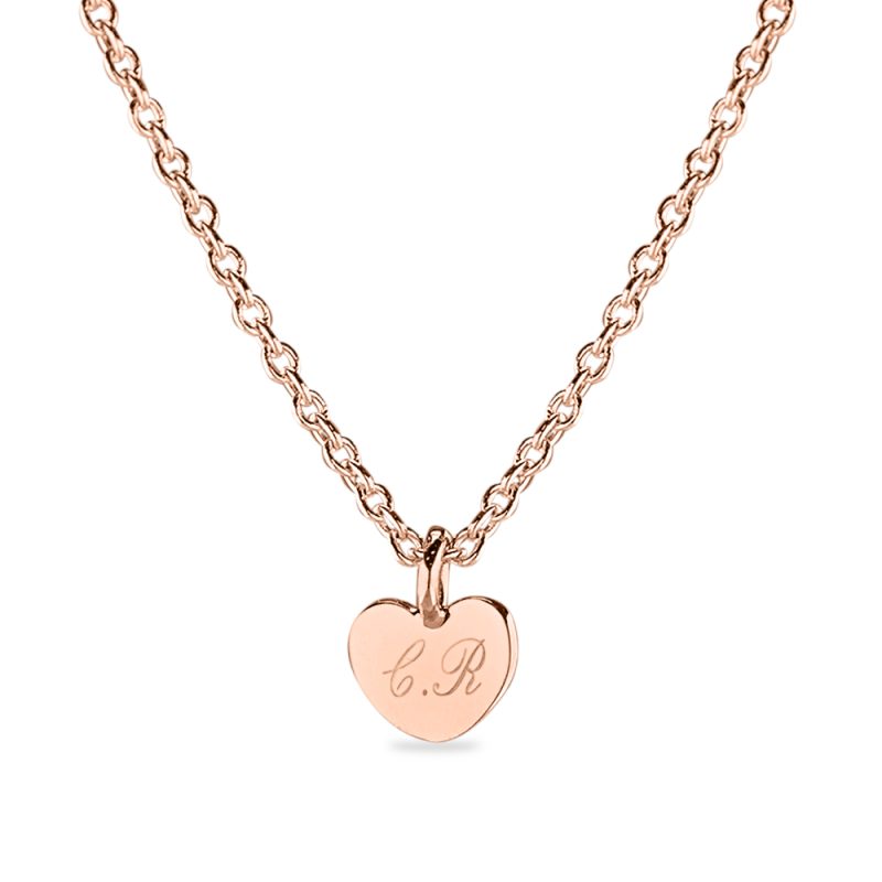 Heart Engraving Pendant Small - Image 3