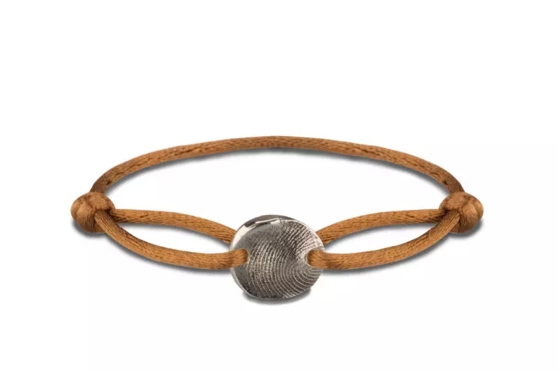Satin Cord Casted Fingerprint
